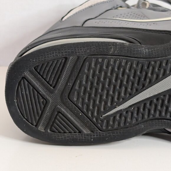 NIKE AIR MAX FULL COURT HIGH TOP BASKETBALL sneakers SIZE 9 or 42.5EU GRAY - Picture 9 of 15